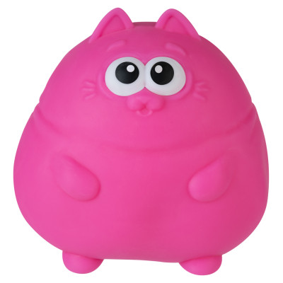 ORB Anti-stresa rotaļlieta spaidāmais kaķis Easy Sqweezy Chunky Kitty