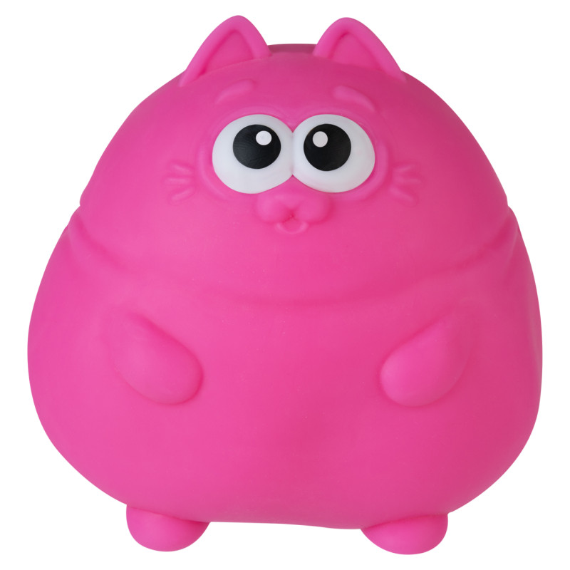 ORB Anti-stresa rotaļlieta spaidāmais kaķis Easy Sqweezy Chunky Kitty