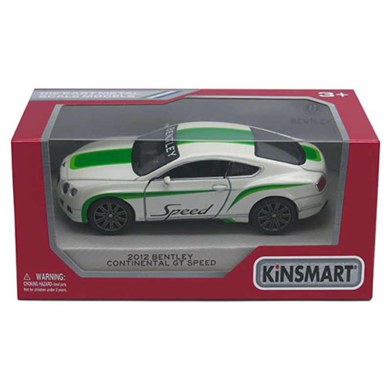 Kinsmart 5" Bentley Continental GT Speed 2012, mērogs 1:38