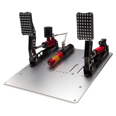 Simagic Hydraulic 2‑Pedal Set with 200 kg Load Cell, S312