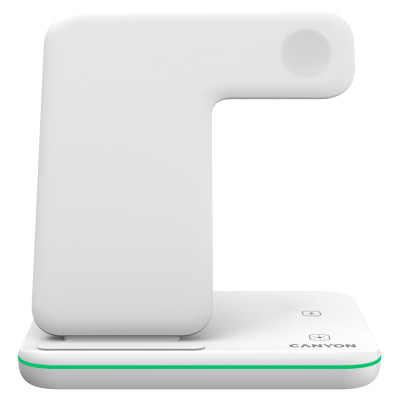 Canyon wireless charger WS-303 15W 3in1 White