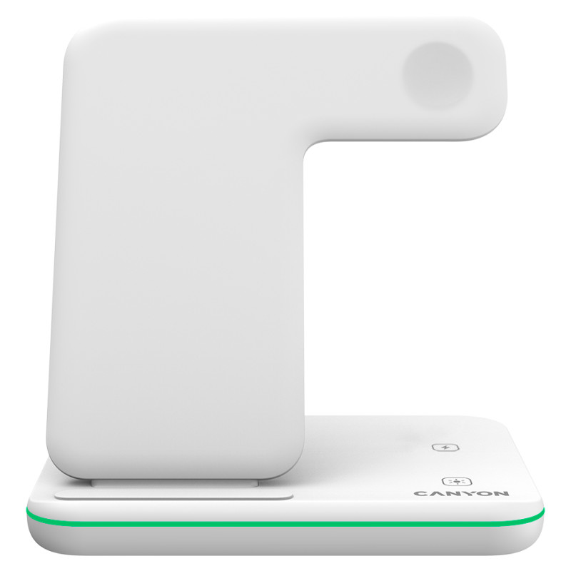 Canyon wireless charger WS-303 15W 3in1 White