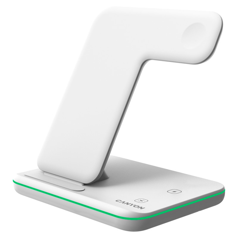 Canyon wireless charger WS-303 15W 3in1 White