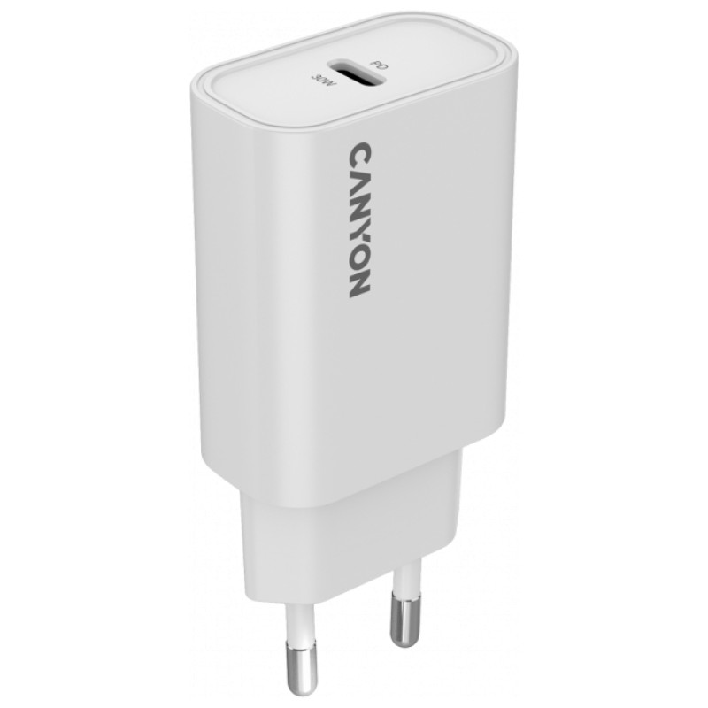 Canyon charger OnCharge 30CL Max Power 30W 1xPD EU White