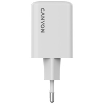 Canyon charger CU45AC GaN 45W 1xPD 1xQC EU White