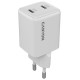 Canyon charger CU35CC GaN 35W 2xPD EU White