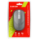 Canyon MW-18, 2.4GHz Wireless Rechargeable Mouse with Pixart sensor, 4keys, Silent switch for right/left keys,DPI: 800/1200/1600, Max. usage 50 hours for one time full charged, 300mAh Li-poly battery, Dark grey, cable length 0.6m, 116.4*63.3*32.3mm, 0.075