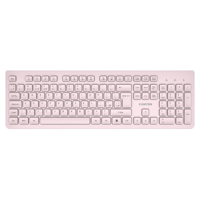Canyon keyboard HKB-W01 UK/US AAA Wireless Beige