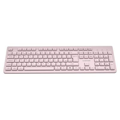 Canyon keyboard HKB-W01 UK/US AAA Wireless Beige