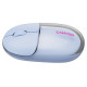 Canyon mouse OnClick 24 BT/ Wireless Transparent/Blue