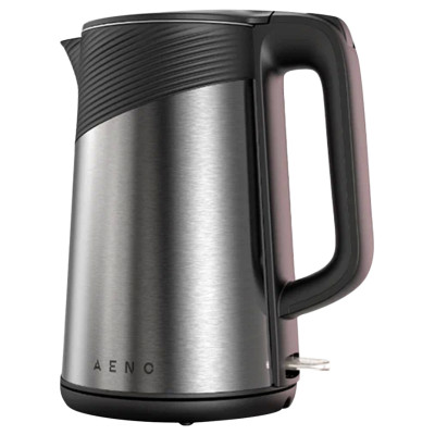 Aeno Electric Kettle EK3: 1850-2200W, 1.7L, Strix, Double-walls, Non-heating body, Auto Power Off, Dry tank Protection