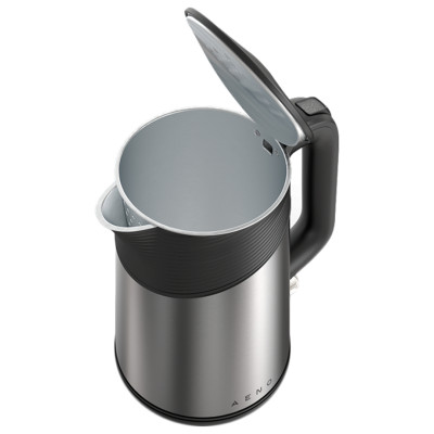 Aeno Electric Kettle EK3: 1850-2200W, 1.7L, Strix, Double-walls, Non-heating body, Auto Power Off, Dry tank Protection