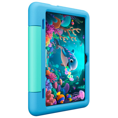 Blackview Tab 20 Kids WiFi 10.1-inch 800x1280 HD 60Hz Unisoc Tiger T310 2Hz 4GB + 64GB 6600mAh  Cam 5MP/8MP WiFi5 Android 15 Bubble Blue