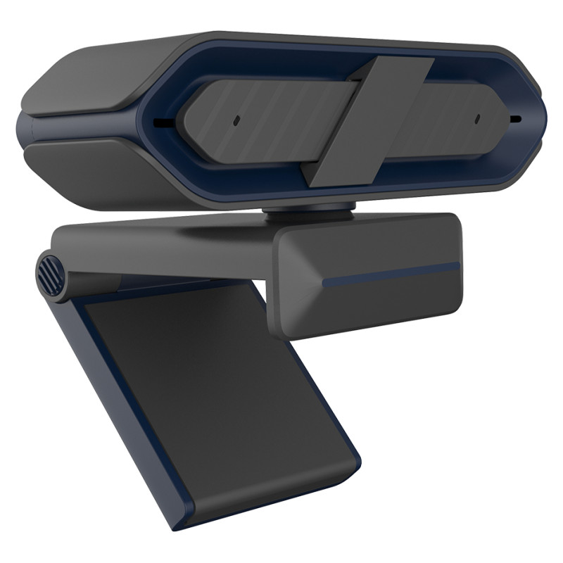 Lorgar Rapax 701, Streaming Camera,2K 1080P/60fps, 1/3'',4Mega CMOS Image Sensor, Auto Focus, Built-in high sensivity low noise cancelling Microphone, Blue coating color, USB 2.0 Type C , L=2000mm, size: 105x46.8x62.5mm, Weight: 108g