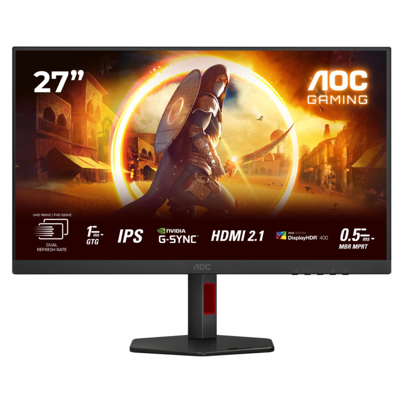 AOC LCD Monitor|AOC|27 "|3840 x 2160 pixels|4K Ultra HD|Native aspect ratio 16:9|LED|Flat|U27G4R