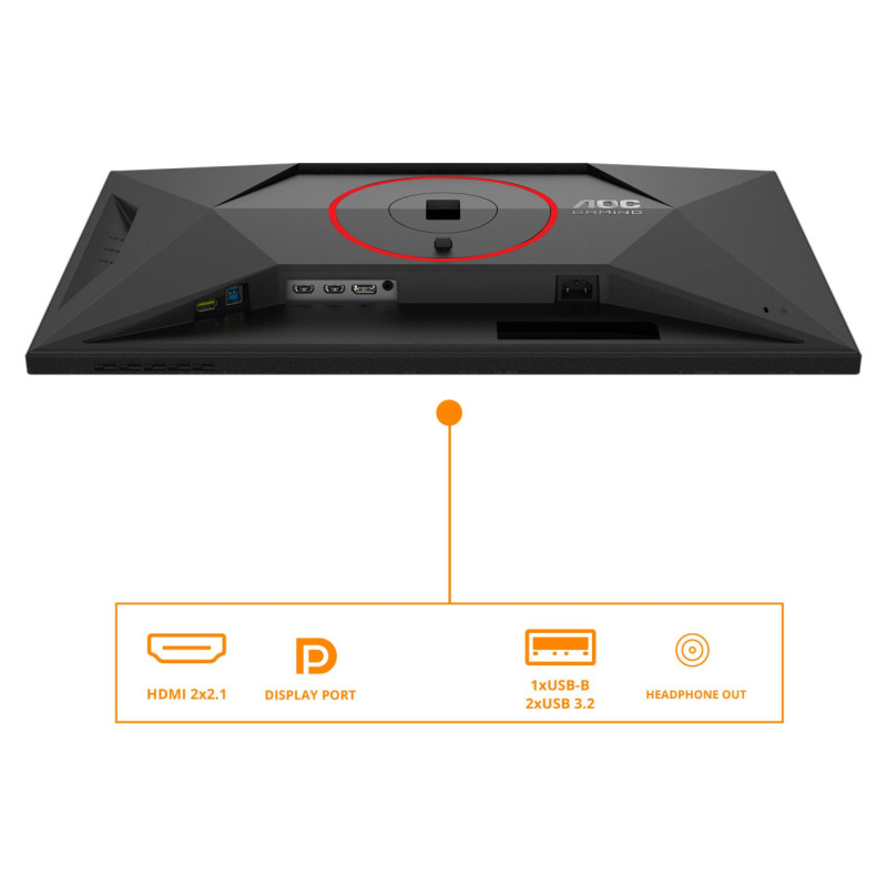 AOC LCD Monitor|AOC|27 "|3840 x 2160 pixels|4K Ultra HD|Native aspect ratio 16:9|LED|Flat|U27G4R