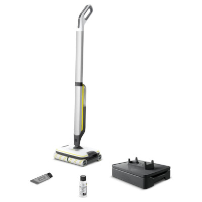 Karcher Vacuum Cleaner|KARCHER|Dry&wet|Electric broom|White/Black/Yellow|Bagless|Battery| 4.3 kg|1.055-701.0