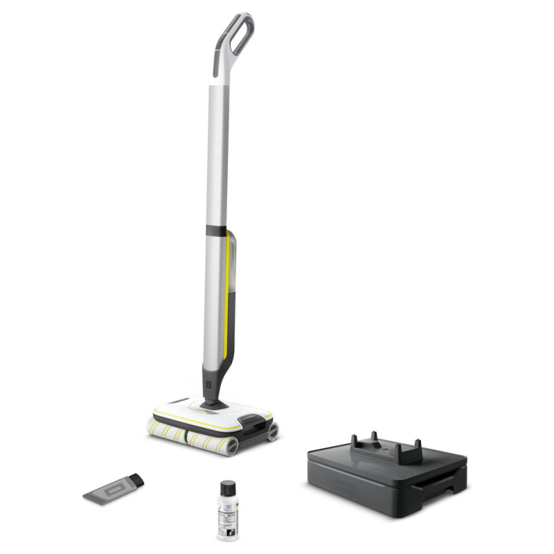 Karcher Vacuum Cleaner|KARCHER|Dry&wet|Electric broom|White/Black/Yellow|Bagless|Battery| 4.3 kg|1.055-701.0