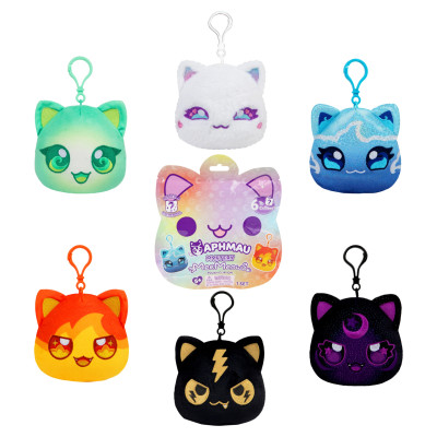 Aphmau Catface Plush Clip-On "Elemental", 10 cm