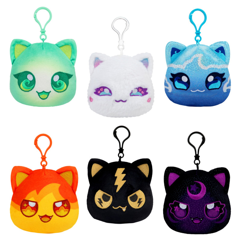Aphmau Catface Plush Clip-On "Elemental", 10 cm