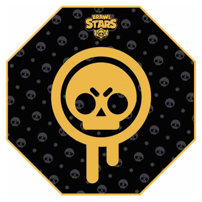 Subsonic Gaming Floor Mat Brawl Stars Drippy Skull