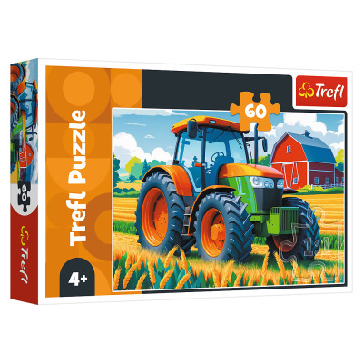 Trefl Puzle traktors, 60 gab.