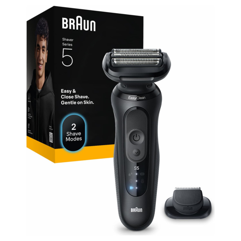 Braun Series 5 skuveklis, melns - 52-N1200s