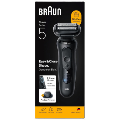 Braun Series 5 skuveklis, melns - 52-N1200s