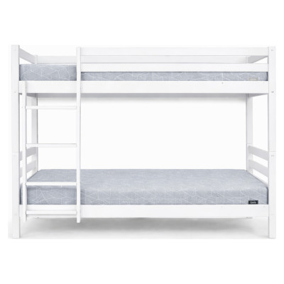 Emis Divstāvu bērnu gulta "NordicDuo" 70x160 / Balts