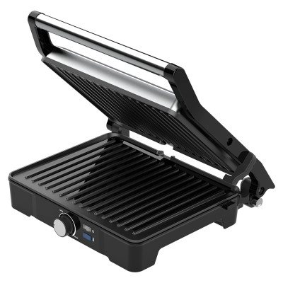 Aeno Electric Grill EG2: 2000W, Temperature regulation, Max opening angle -180&deg;, Plate size 290*234mm