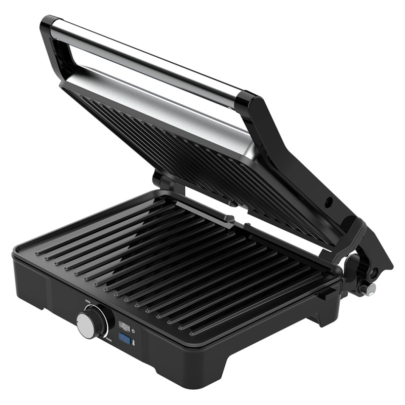 Aeno Electric Grill EG2: 2000W, Temperature regulation, Max opening angle -180&deg;, Plate size 290*234mm
