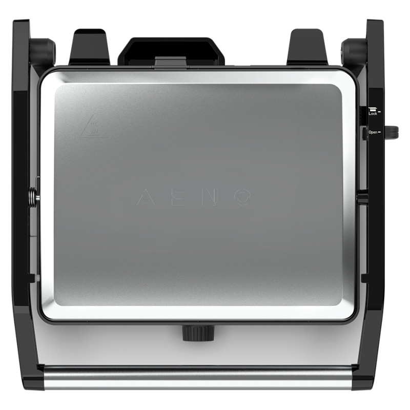 Aeno Electric Grill EG2: 2000W, Temperature regulation, Max opening angle -180&deg;, Plate size 290*234mm