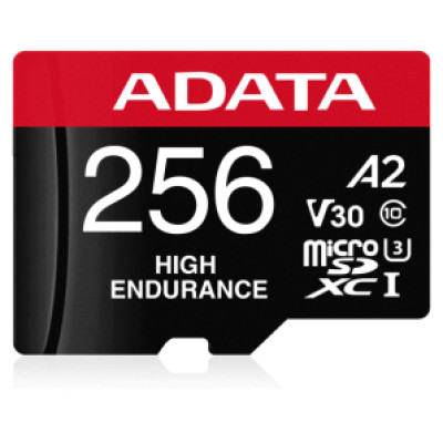 Adata Atmiņas karte ADATA High Endurance microSDXC 256GB UHS-I