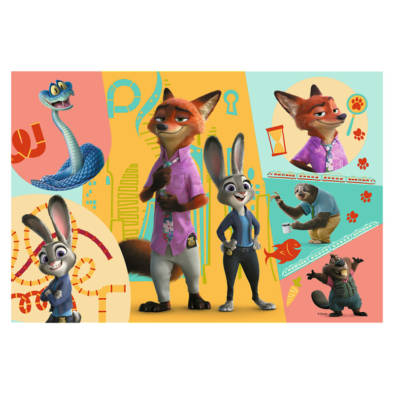 Trefl DISNEY Puzle Zootropole, 160 gab.