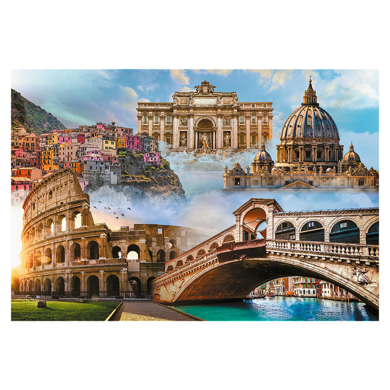 Trefl Puzle Itālija, 1500 gab.