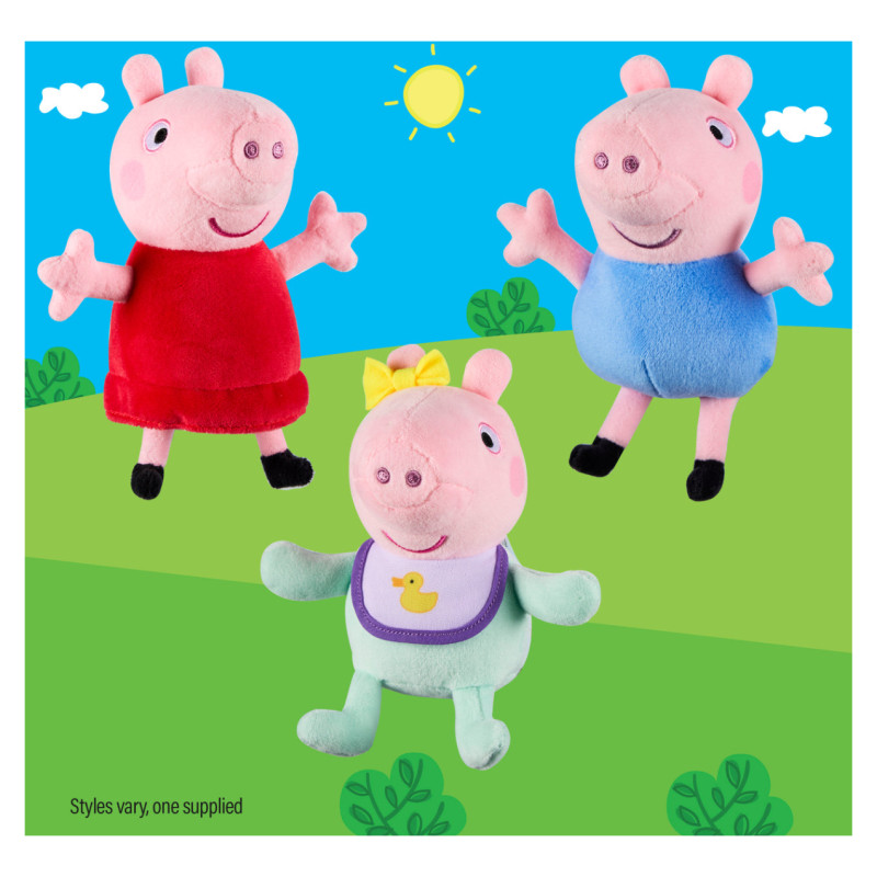 Peppa Pig Plī&scaron;a  Cūciņa Peppa, 15 cm