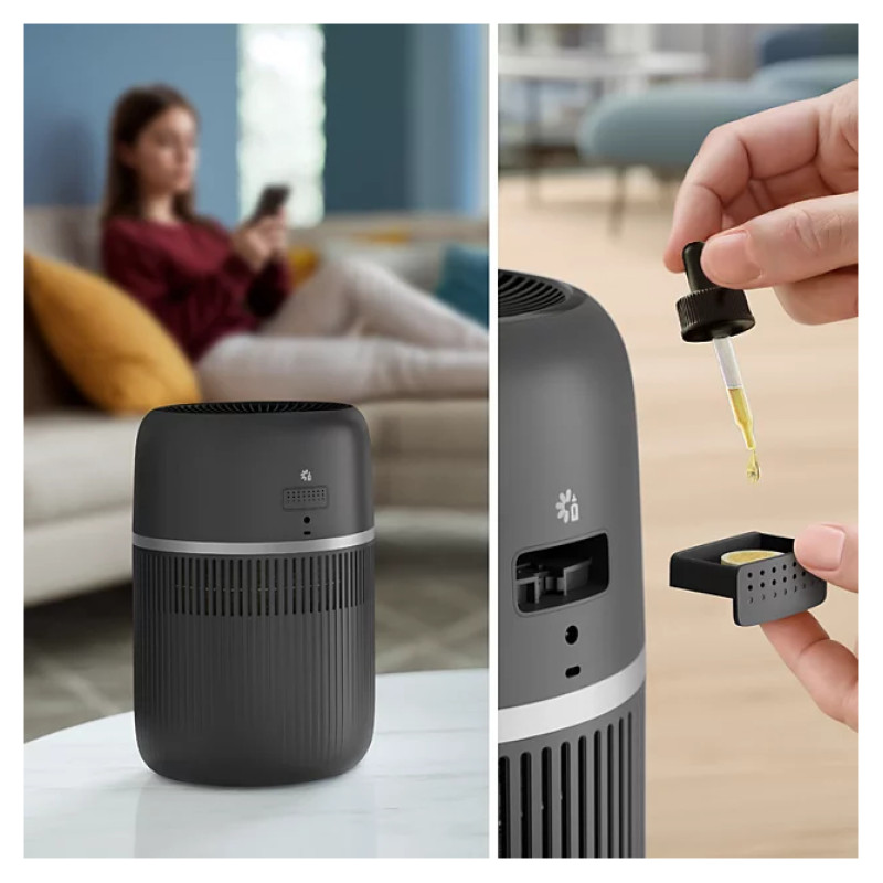 Philips 4000 sērijas gaisa mitrinātājs, ogles pelēks - HU4210/03