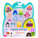 Squishmallows SQUISH-A-LONGS figūriņas, 8 gab., 2,5&nbsp;cm