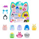 Squishmallows SQUISH-A-LONGS figūriņas, 8 gab., 2,5&nbsp;cm