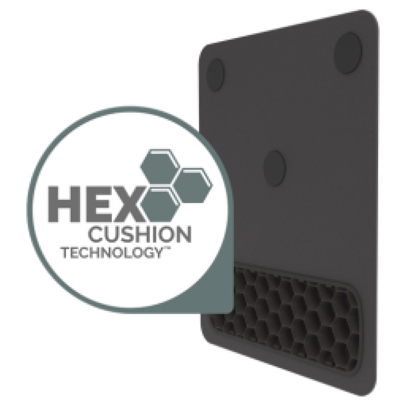 Fellowes Peļu paliktnis Fellowes BREYTA XL Wrist Rest Microban Black