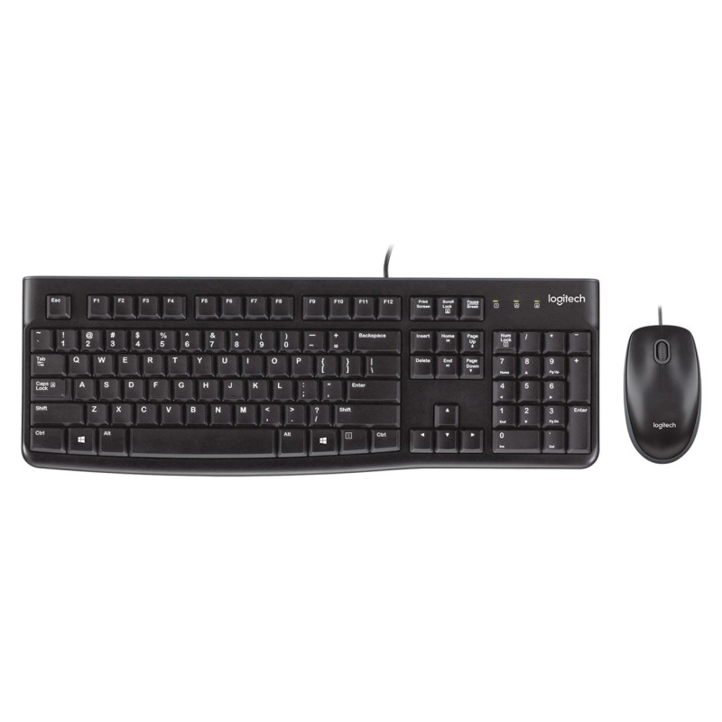 Logitech KEYBOARD +MOUSE COMBO MK120/BLACK 920-002562 LOGITECH