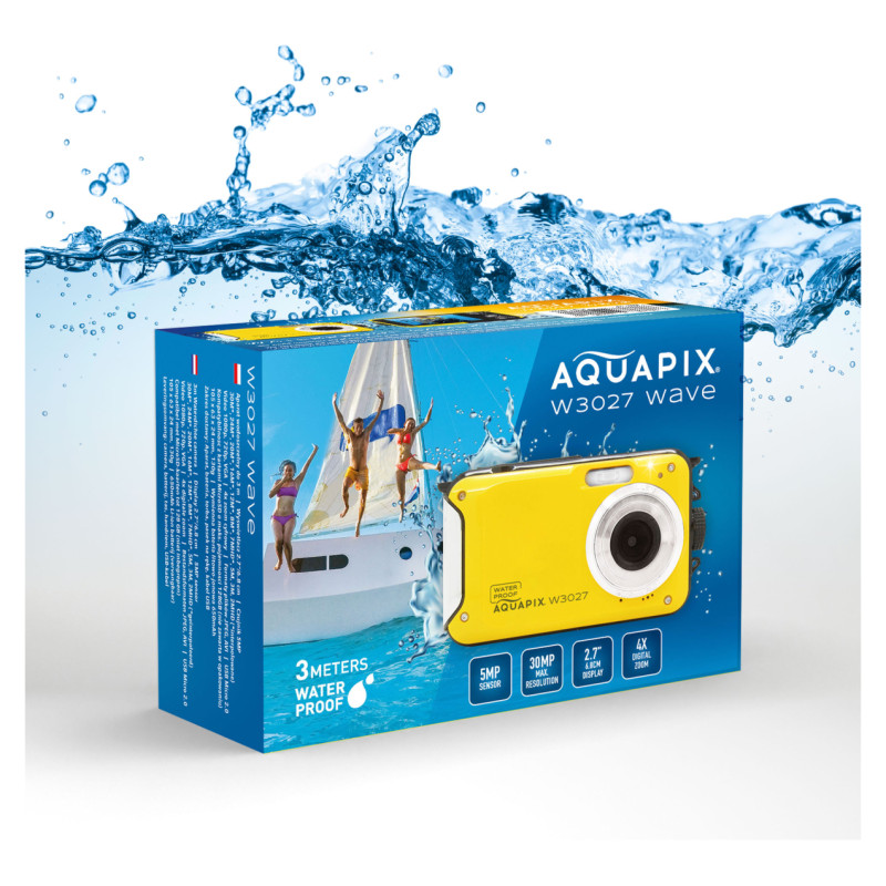 Easypix Aquapix W3027 Wave Yellow 10032