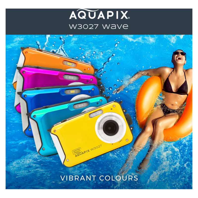 Easypix Aquapix W3027 Wave Yellow 10032