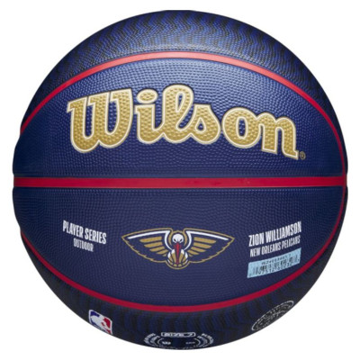 Wilson NBA Player Icon Zion Basketball Williamson Outdoor Ball WZ4008601XB7 (7)