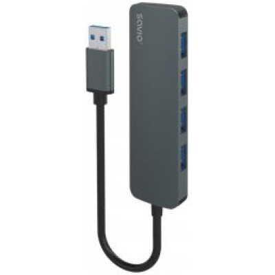 Savio USB Centrmezgls Savio AK-53 4-Port USB 3.1 Gen 1