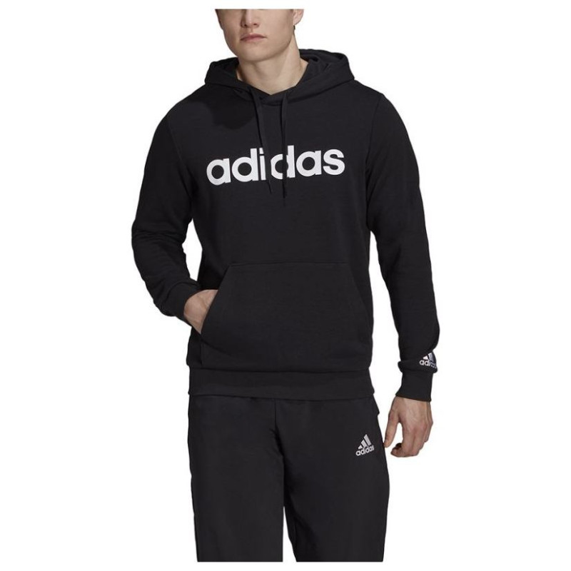 Adidas Essentials French Terry Linear Logo Hoodie M GK9064 (M)