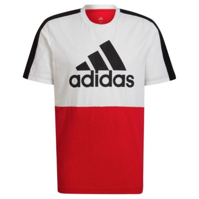 Adidas Essentials Colorblock Single Jersey Tee M HE4330 (S)