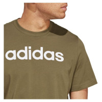 Adidas Essentials Single Jersey Linear Embroidered Logo Tee M IC9280 (L)