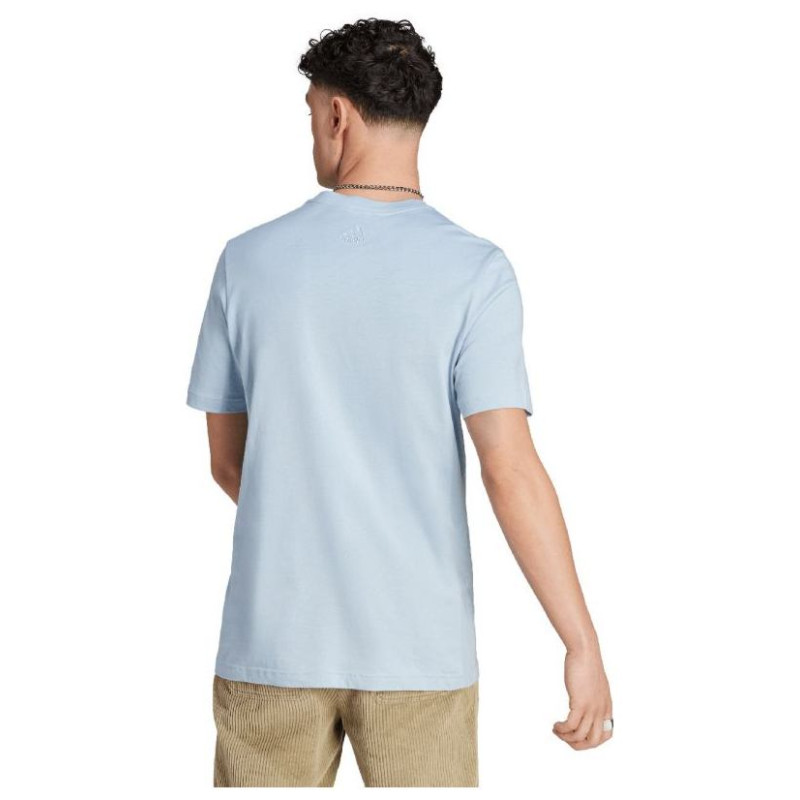 Adidas Essentials Single Jersey Linear Embroidered Logo Tee M IJ8651 (S)