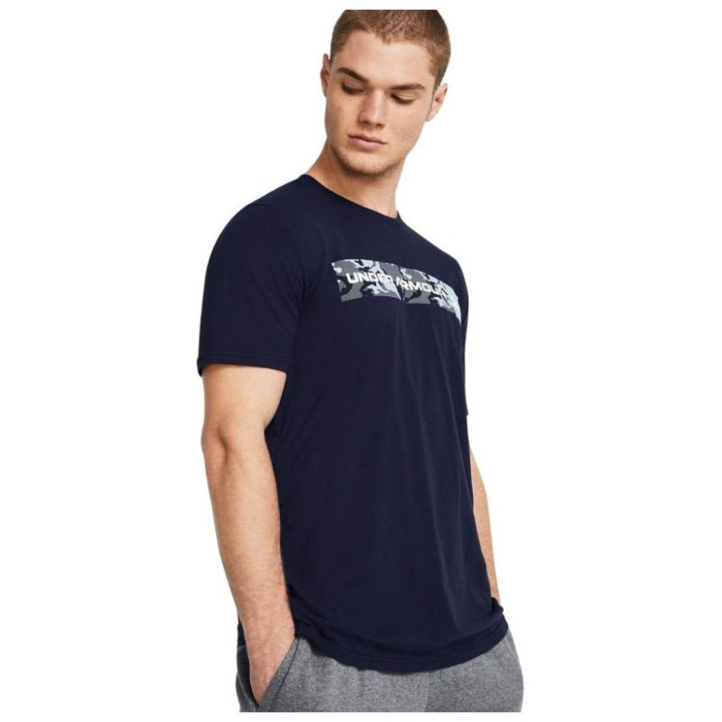 Under Armour Under Armor Camo Chest Stripe T-shirt M 1376830 410 (XL)